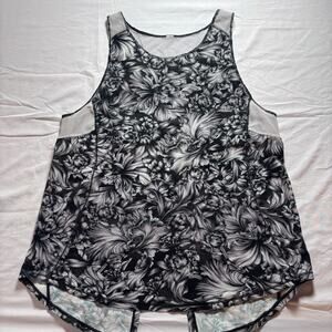 Lululemon sculpt tank tie back size 8